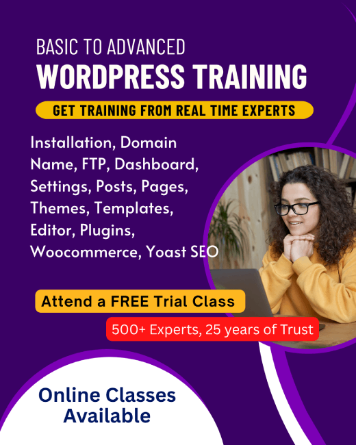 Wordpress Training in Kanpur
