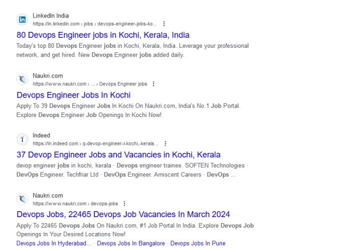 DevOps internship jobs in Jaipur