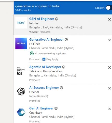 Generative AI & LLM Development internship jobs in Ahmedabad